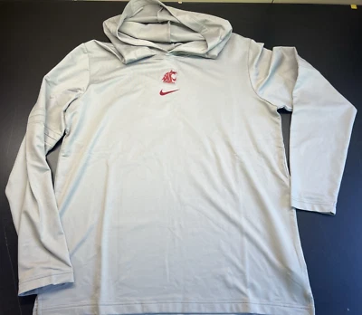 Nike Hombres Dri Fit Washington State Cougars Equipo Edición Manga Larga Con Capucha  Foto 1 de 4