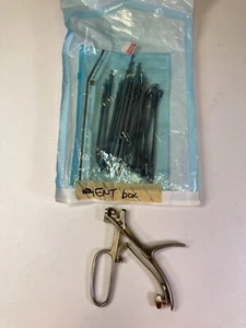 Set of 15 SSI Ultra V. Mueller Storz ENT Sinus Punch Set Scissors Backbiters 45° - Picture 1 of 18