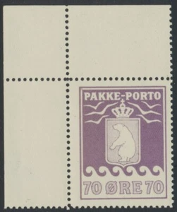 GRÖNLAND. #Q10. 1937. 70 Øre hellviolett, sehr fein postfrisch (PK1732) - Bild 1 von 2