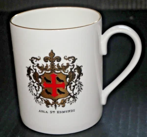Taza Berkshire Bone China Aula St. Edmundi Herald - Imagen 1 de 4