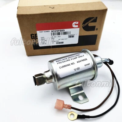 Bomba de combustible para Onan 4000 RV Cummins generador 4KW Microlite MicroQuiet E11007 12V Foto 1 de 4