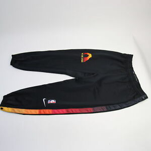 Utah Jazz Nike NBA Authentics Athletic Pants Men's Black/Orange New