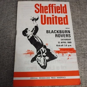 Sheffield United V Blackburn Rovers 12/04/1969 - Picture 1 of 3