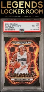 2023 Panini Obsidian Volcanix #16 Paolo Banchero PSA 8 - Picture 1 of 2