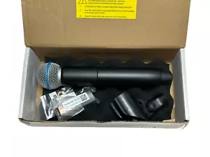 Shure GLXD2+/B58 Handsender mit BETA 58A Gesang Mikrofon Kapsel Original - Bild 1 von 4
