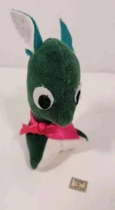 TINY Vintage 60er Jahre Dream Pets? Kamar ? Japan grüner HIRSCH Stofftier Body 3 Zoll Exc Samt - Bild 1 von 6