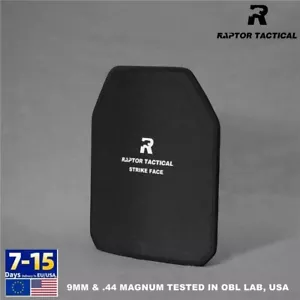 Placa balística a prueba de balas nivel 3A mochila panel blindado 10"x12" o 11"x14" - Imagen 1 de 10