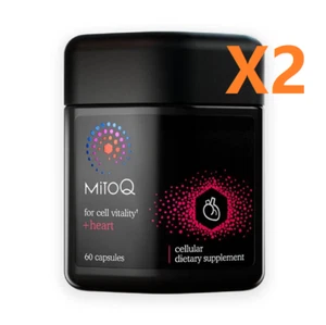(BULK X2) MitoQ Heart  (60Capsx2) New Zealand - Picture 1 of 3