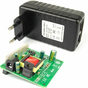 Gigabit Raspberry Pi 4 4B 3B+ 3B Plus 5V 12V Dual Output PoE Kit (HAT+ Injector) - Picture 1 of 12