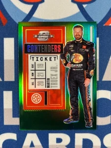 2021 Panini Chronicles Contenders Optic Green Holo Prizm Martin Truex Jr #11 - Picture 1 of 2