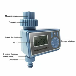 Auto Water Saving Irrigation Controller Garden Digital Plant Watering Timer Q0Z6 - Bild 1 von 6