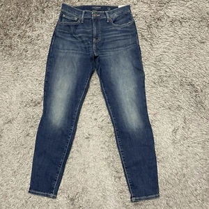 Lucky Brand Jeans Damen 6/28 Ankle Mid Rise Ava Skinny Distressed Hose Neu mit Etikett - Bild 1 von 24