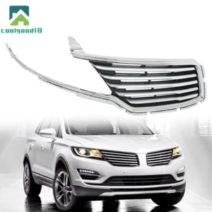 Plastic Right Side Front Bumper Grille Fit For EJ7Z8200AA 2015-2018 Lincoln MKC - Picture 1 of 14