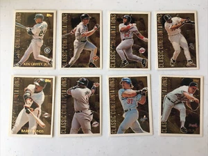 1996 Topps Classic Confrontations (Lot of 8) Insert Cards Griffey Thomas Ripken - Picture 1 of 10