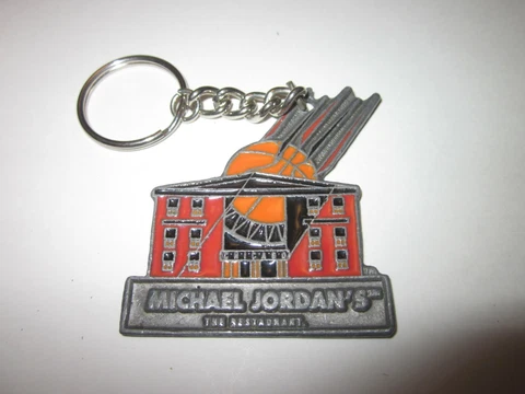 Michael Jordan's Restaurant Keyring Keychain Cover