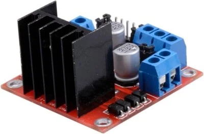 L298N Dual H Bridge DC Stepper Servo Motor Driver Controller Board Arduino - Image 1 of 3