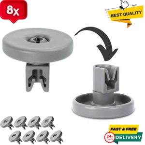 8X ruedas inferiores de cesta para lavavajillas para Zanussi AEG Electrolux Tricity Bendix - Imagen 1 de 5