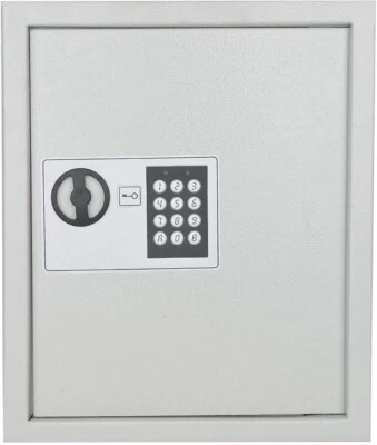 Electronic 48 Keys Security Safe Wall Mounted Combination Lock Digital Cabinet - Image 1 of 4