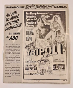 1950 Paramount Theater Werbe Werbung Hilfe Showmanship Flyer Handbuch Anzeigen - Bild 1 von 14