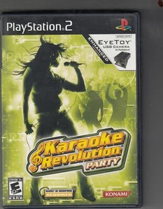 KARAOKE REVOLUTION PARTY (2005) Playstation 2 PS2 Konami Complete with Manual - Picture 1 of 3