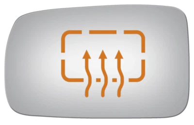 Flat Left Side Mirror For 91-95 Chrysler Town & Country W/O Backing Plate - Image 1 of 4