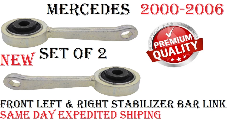 Комплект звеньев переднего левого и правого стабилизатора 00-06 Mercedes S350 S430 S500 S55 S65 - Изображение 1 из 4