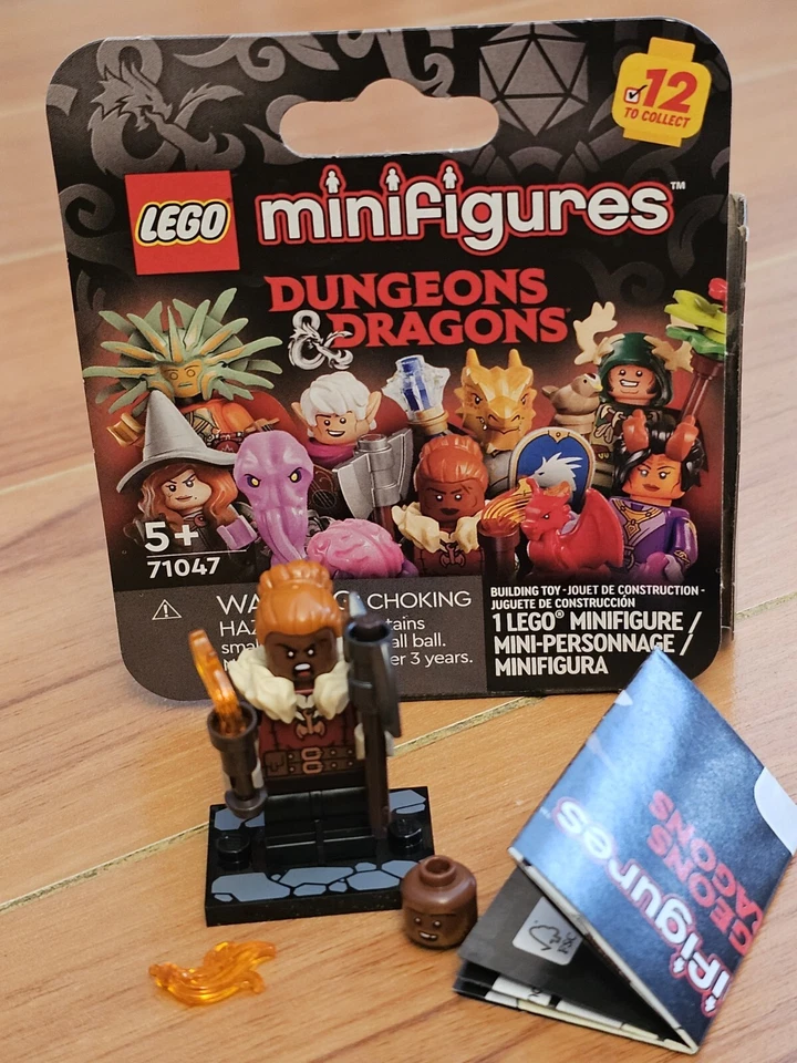 Lego Minifigures Dungeons & Dragons 71047 Dwarf Barbarian Set - Image 1 of 1