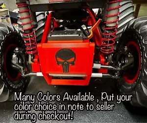 PUNISHER BUMPER/SERVO MOUNT IMPROVED DESIGN! FITS TAMIYA CLODBUSTER BULLHEAD - Picture 1 of 6