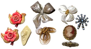 Vintage Jewelry Brooches Pins Collection 9 - Picture 1 of 8