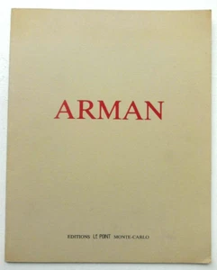 ARMAN (Fernandez). neuere skulpturen. Galerie Le Point, Monte Carlo. 1984 - Bild 1 von 6