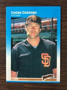 1987 Fleer Glossy Set Break #415 GOOSE GOSSAGE * NM-MT or BETTER K11120217 - Picture 1 of 12
