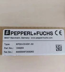 NUEVO EN CAJA Original Pepperl fuchs Barrera de Seguridad KFD0-RSH-1.4S.PS2 Envío Gratis - Imagen 1 de 7