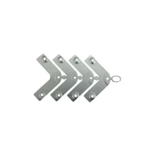 (8-PACK) DOMETIC 94865 OEM WATER HEATER DOOR CORNER BRACKETS *S29 - Picture 1 of 1
