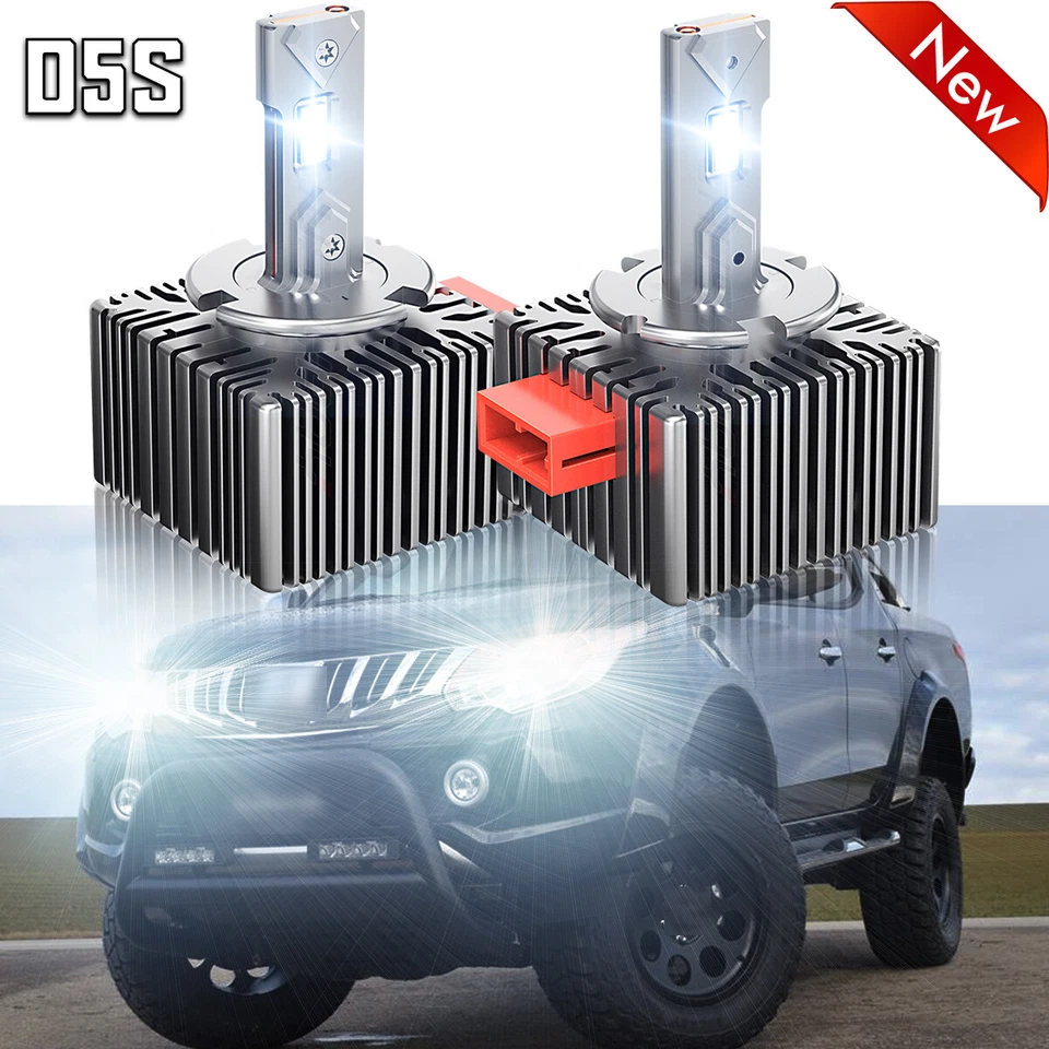 D5S LED Headlight Bulb Hi-Lo Beam For Mitsubishi L200 2016-2019 Replace HID - Image 1 of 4