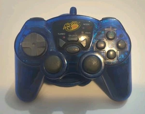 MadCatz Dual Force Controller Forr Sony PlayStation 2 PS2 - Clear Blue - 8026 - Picture 1 of 1