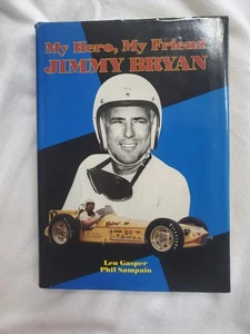 My Hero My Friend Jimmy Bryan Len Gasper Paul Sampaio 1992 HC w DJ - Picture 1 of 14