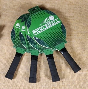 Verus Sports Deluxe Pickleball Paddles (4) Five-Ply Wood Construction Light Wt - Picture 1 of 5