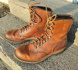 Vintage '70s RED WING Irish Setter Men's Size 7.5 Leather "Made in America" VG+ - Picture 1 of 22