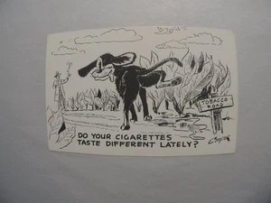 Tarjeta postal vintage de cómic de Laff Tobacco Road de Cooper Continental 6x4 - Imagen 1 de 2