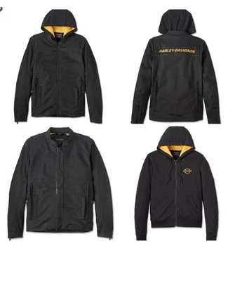 Chaqueta de montar Harley-Davidson Unison 3 en 1 Triple Vent System 2.0 talla XL $375 Foto 1 de 4
