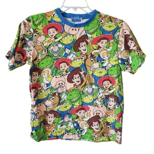 Disney Tokyo Resort Toy Story Buzz Lightyear Woody Grafik T-Shirt Japan - Bild 1 von 11