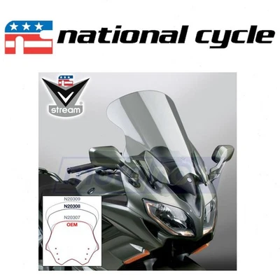 National Cycle VStream Windshield for 2013-2014 Yamaha FJR1300A ABS - hm Foto 1 de 4