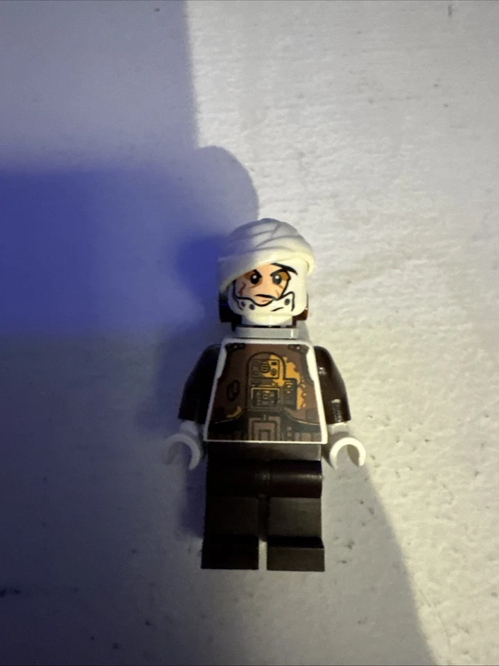 Lego Star Wars Dengar Minifigura Cazarrecompensas sw0751 75145 75167 Torso Blanco Foto 1 de 2