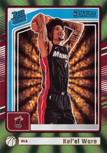 2024-25 Donruss #221 Kel'el Ware Holo Green Laser - Picture 1 of 2