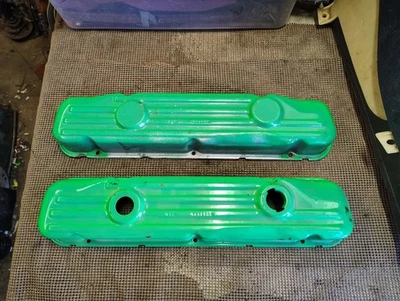 1970-76 Buick Skylark GS Riviera Electra 225 LeSabre 455 Valve Covers 1242782 83 - Image 1 of 4