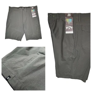 Billabong Hybrid Chino Walk Shorts Men’s Size 30 Surftrek Heather Dark Gray CHH - Picture 1 of 10
