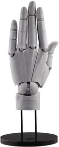 KOTOBUKIYA ARTIST SUPPORT ITEM Hand Model/L -GRAY- 1/1 Scale Action Figure - Picture 1 of 9