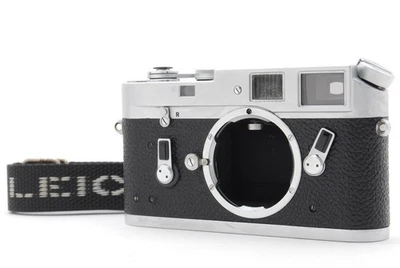 Cuerpo de cámara fotográfica telémetro Leica M4 plateado CLA'd [casi como nuevo] de JAPÓN Foto 1 de 4