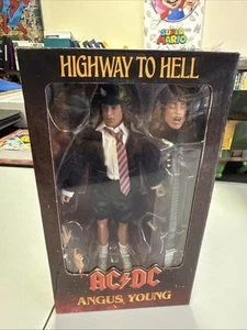NECA AC/DC Highway to Hell ANGUS YOUNG 8" Clothed Action Figure • NEW - Picture 1 of 3