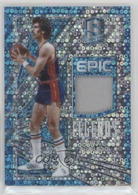 2017-18 Panini Spectra Epic Legends Relics Neon Blue Prizm /99 Kelly Tripucka - Image 1 of 2